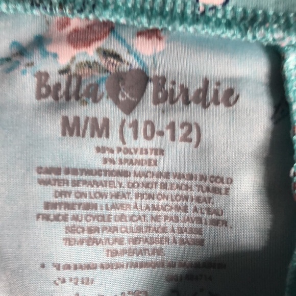 Cute flower blue shirt - Picture 6 of 6